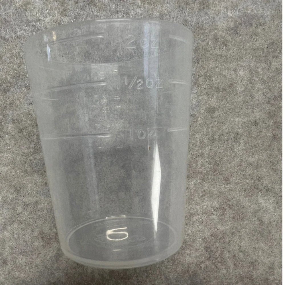 Tupperware Mini Midget Containers Set of 3‎ 2oz Clear Blue New 4789A